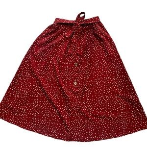 Red Polka Dot Skirt